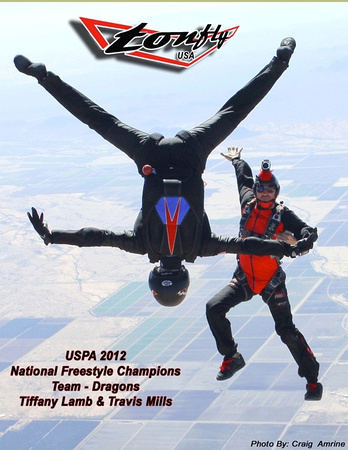 Advertisement for Tonfly Freefly Suits Shot by Scottsdale Photographer Craig Amrine